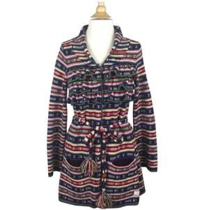 RARE Odd Molly Rainbow Sweater Coat